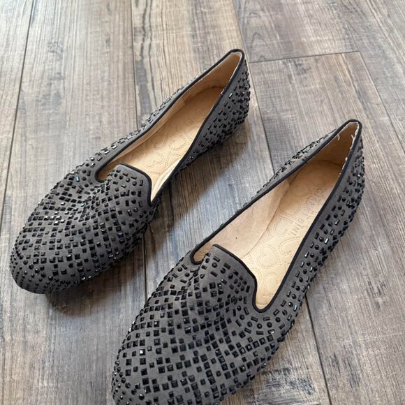 Gianni Bini Women's Grey and Brown Loafers - Picture 3 of 6